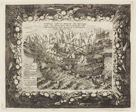 Vincenzo Maria Coronelli - Radierung