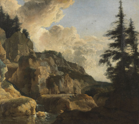 Herman Naiwincx - Öl auf Leinwand