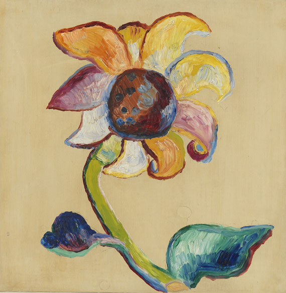 Andreas Jawlensky - Öl auf Holz