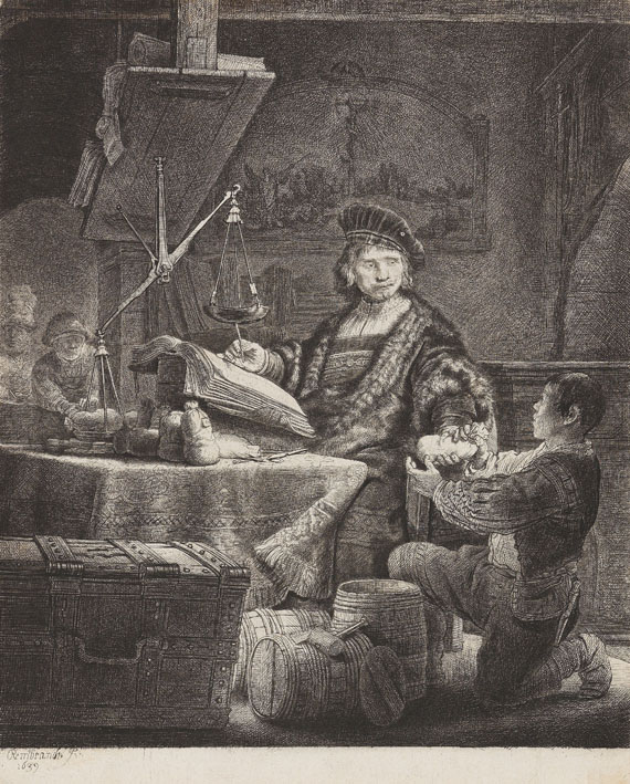 Harmensz. Rembrandt van Rijn - Radierung