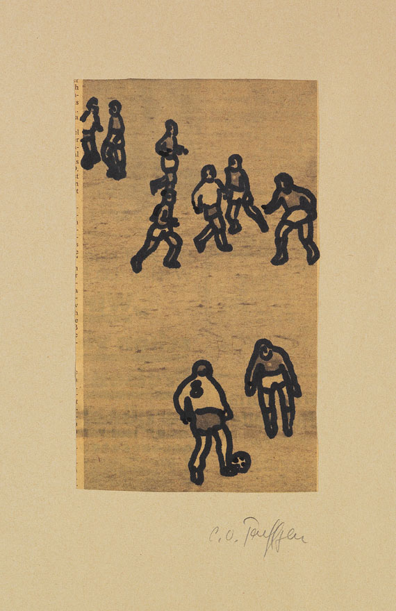 Claus Otto Paeffgen - Filzstiftzeichnung