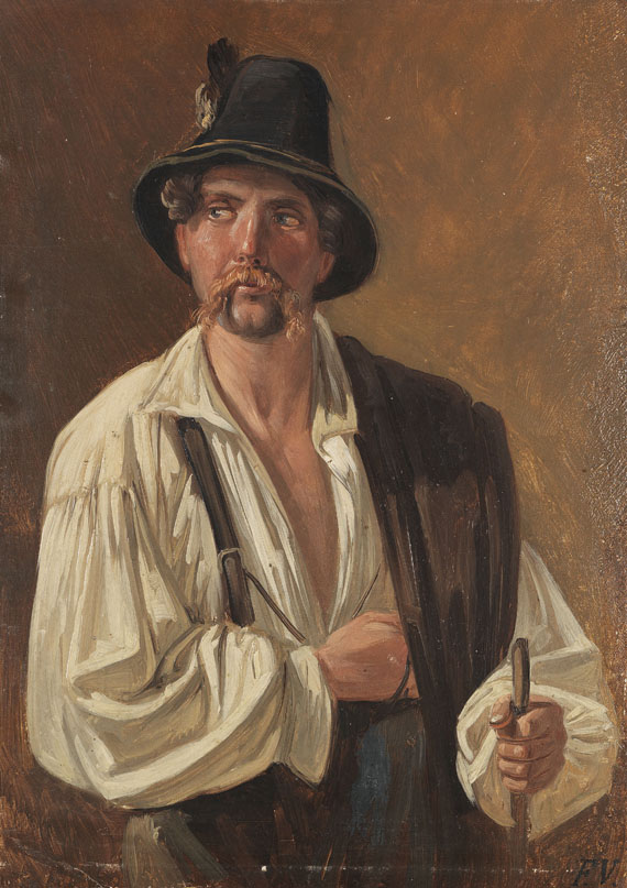 Friedrich Voltz - Öl auf Leinwand