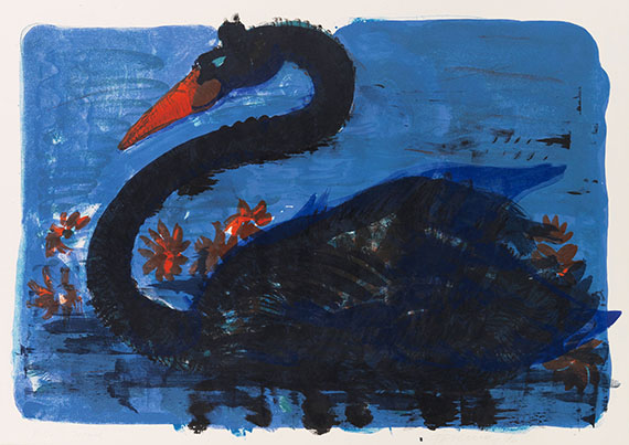 Rainer Fetting - Farblithografie