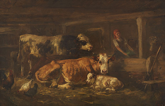 Richard Voltz - Öl auf Holz