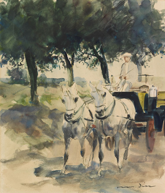 Otto Dill - Aquarell