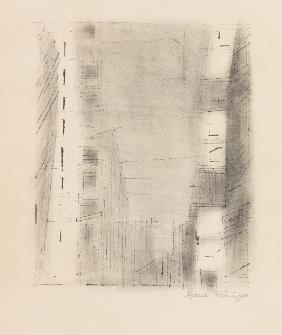 Lyonel Feininger - Lithografie