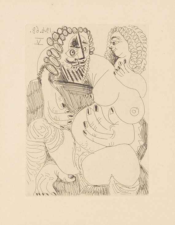 Pablo Picasso - Radierung