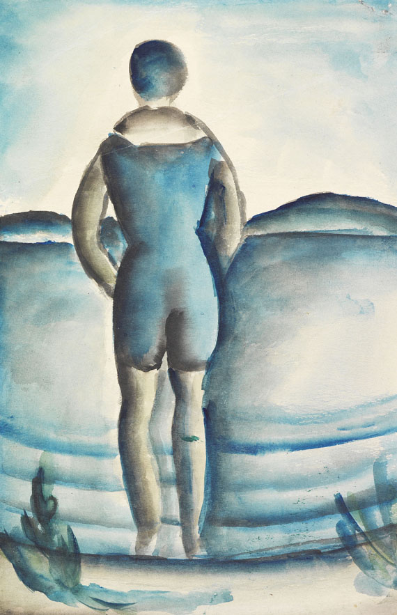 Max Peiffer Watenphul - Aquarell