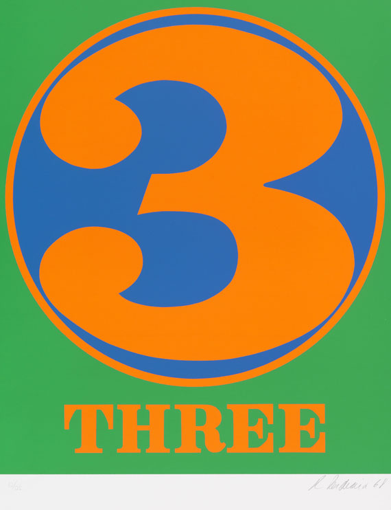 Robert Indiana - Farbserigrafie