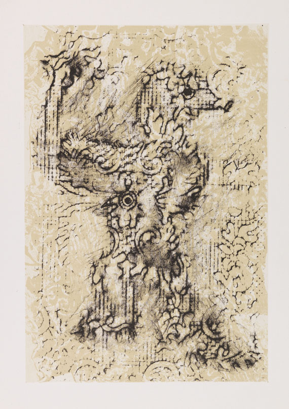Max Ernst - Farblithografie