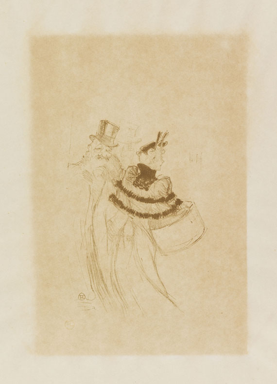 Henri de Toulouse-Lautrec - Lithografie