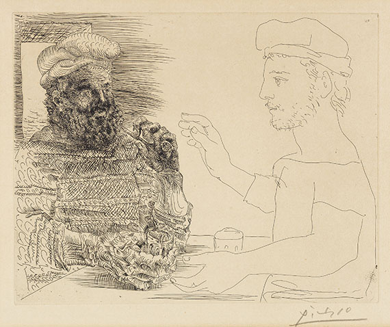 Pablo Picasso - Radierung
