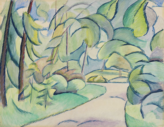 Wladimir Baranoff-Rossiné - Gouache