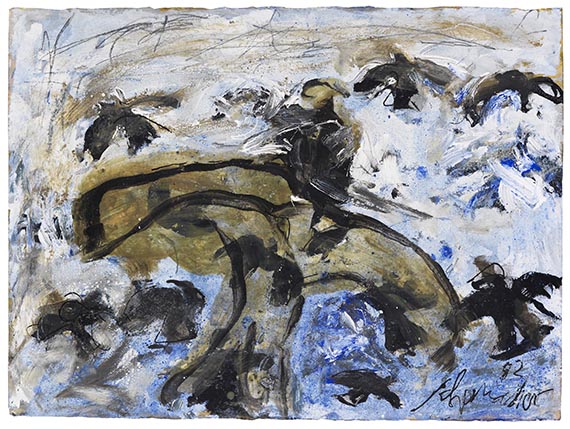 Schumacher, Emil - Mischtechnik
