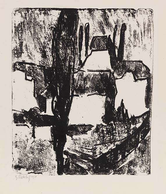 Karl Schmidt-Rottluff - Lithografie