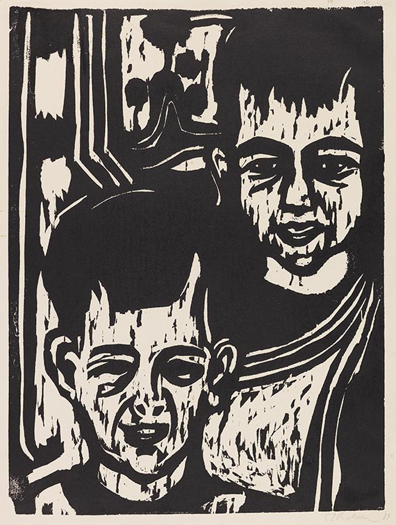 Kirchner, Ernst Ludwig - Holzschnitt