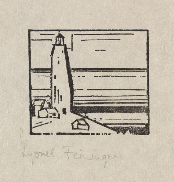 Lyonel Feininger - Holzschnitt