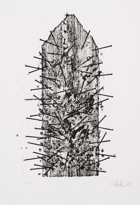 Günther Uecker - Lithografie