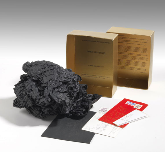 James Lee Byars - Mischtechnik