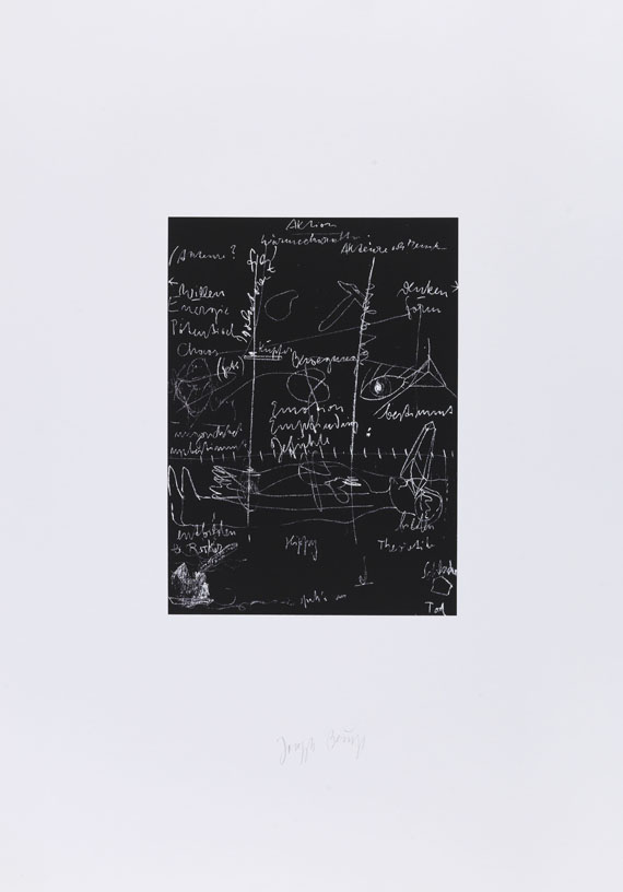 Joseph Beuys - Serigrafie
