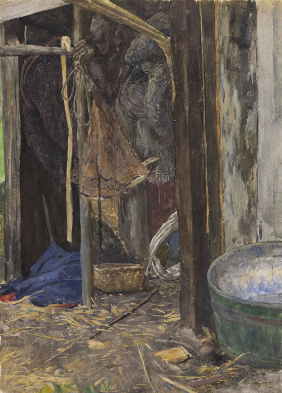 Ernst Eitner - Gouache