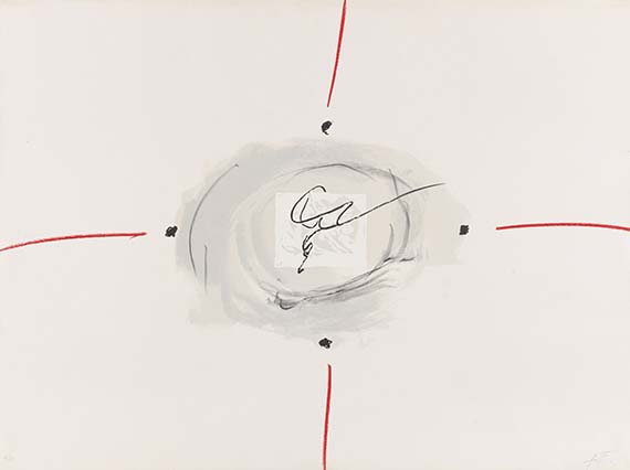 Antoni Tàpies - Farblithografie