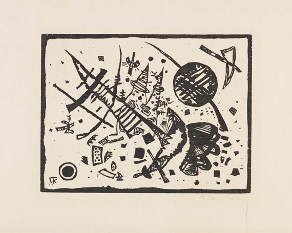 Wassily Kandinsky - Holzschnitt