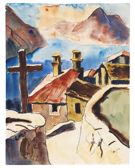 Karl Schmidt-Rottluff - Aquarell