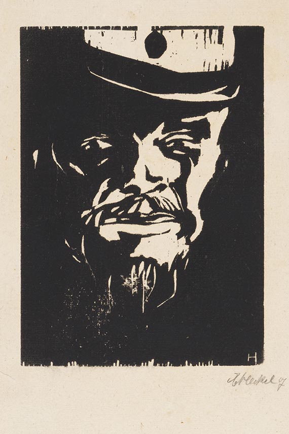 Erich Heckel - Holzschnitt