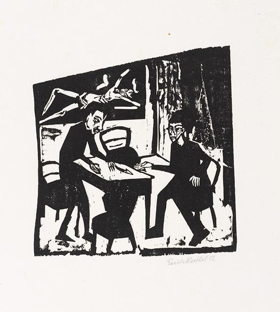 Erich Heckel - Holzschnitt