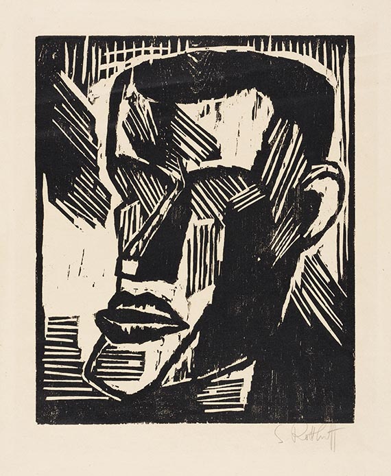 Karl Schmidt-Rottluff - Holzschnitt