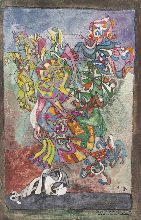 Berke, Hubert - Gouache