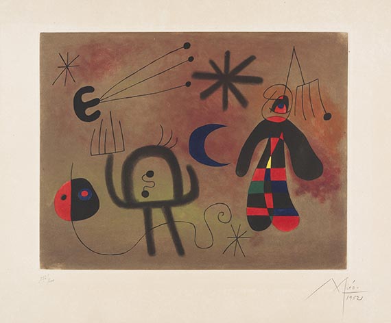 Mir&oacute;, Joan - Farbaquatinta