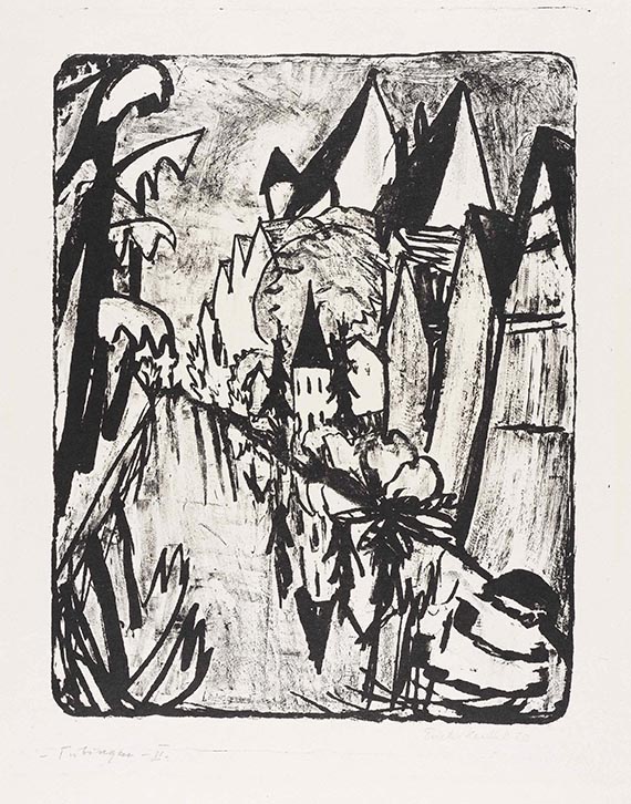 Erich Heckel - Lithografie