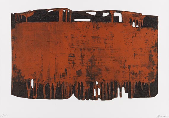 Soulages, Pierre - Radierung