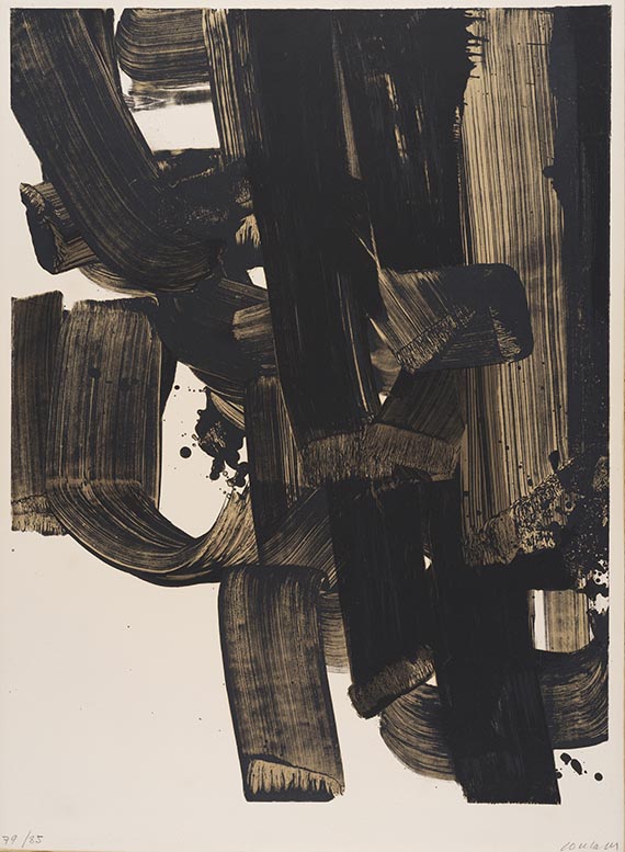Soulages, Pierre - Lithografie