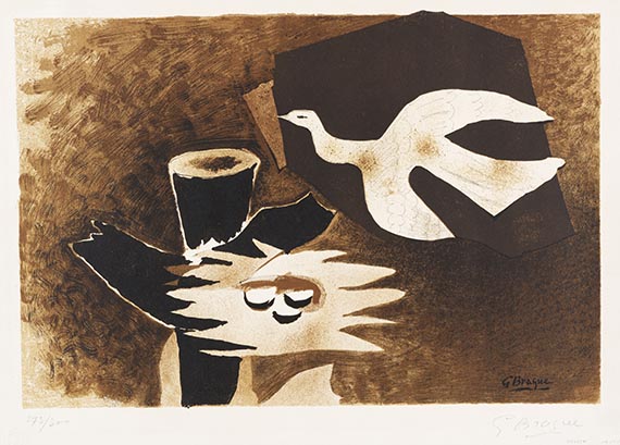 Georges Braque - Farblithografie