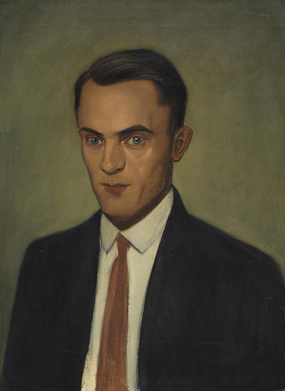 Scholz, Georg - Öl auf Leinwand