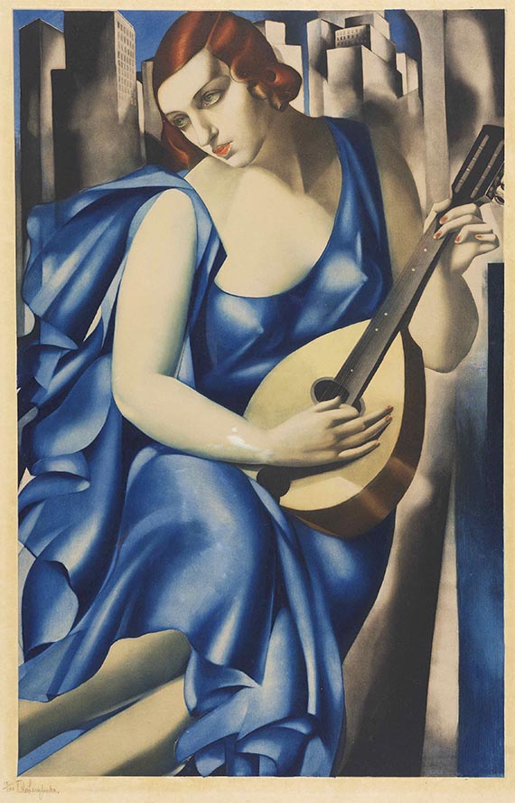 Tamara de Lempicka - Aquatintaradierung