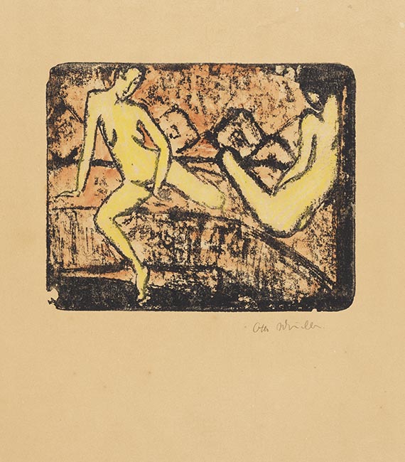 Otto Mueller - Lithografie