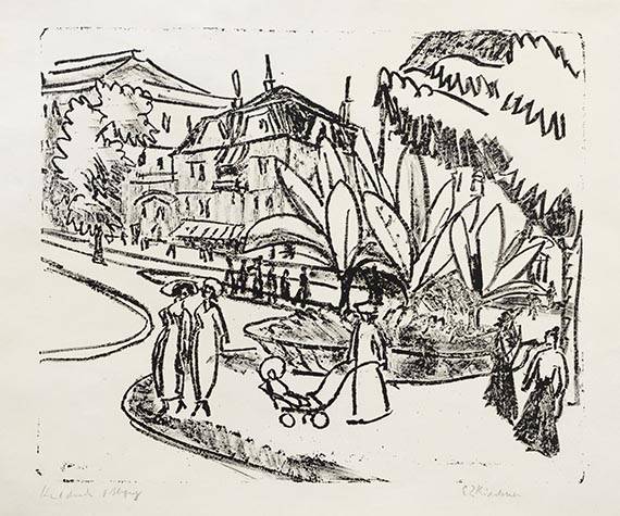Kirchner, Ernst Ludwig - Lithografie