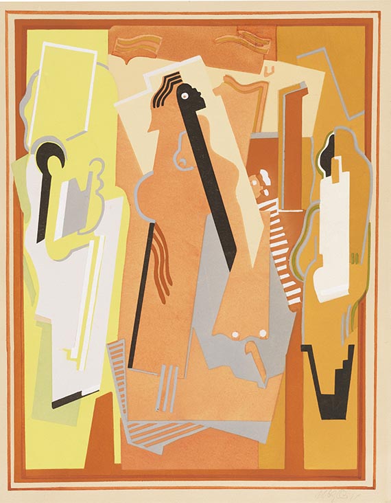 Gleizes, Albert - Pochoir