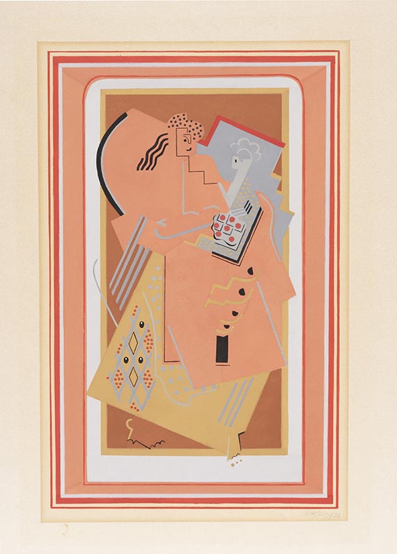 Gleizes, Albert - Pochoir