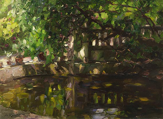 Koester, Alexander - Öl auf Malpappe