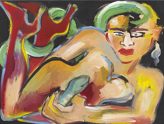 Bach, Elvira - Öl auf Leinwand