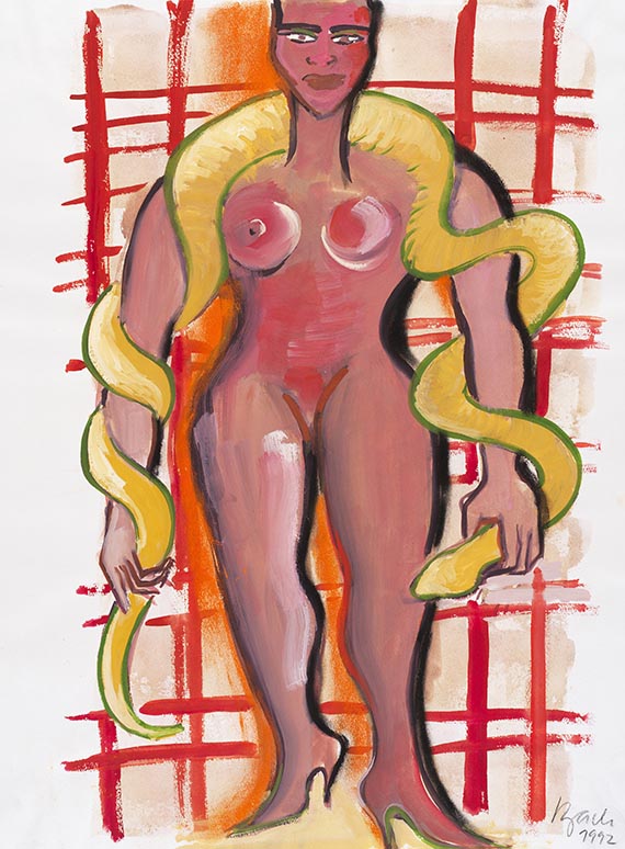 Bach, Elvira - Aquarell