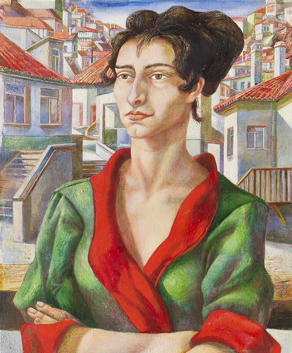 Hachulla, Ulrich - &Ouml;l auf Leinwand