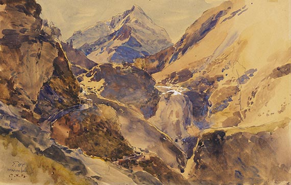 Compton, Edward Harrison - Aquarell