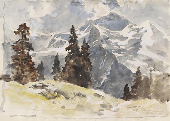 Compton, Edward Harrison - Aquarell