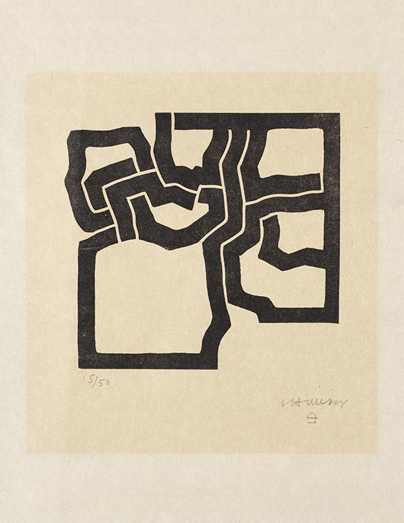 Chillida, Eduardo - Holzschnitt